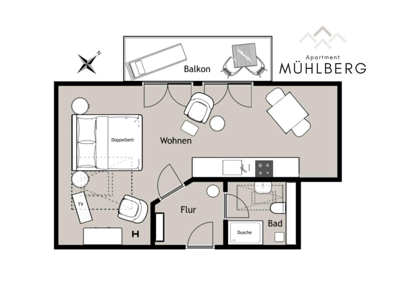 Bergquartier - Muehlberg Apartment